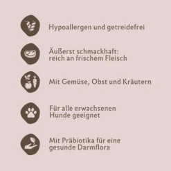 Antelope Fresh Adult Hundefutter -Haustier Lieferungen Geschäft antelope fresh adult hondenvoer 219425 0500 none