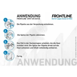 Frontline Spot On Katze -Haustier Lieferungen Geschäft frontline spot on kat 183901 0500 none