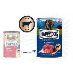 Happy Dog Sensible Pure Germany -Haustier Lieferungen Geschäft happy dog rind pur 193613 0500 none