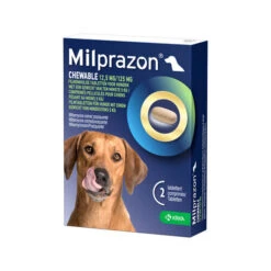 Milprazon Chewable Hund -Haustier Lieferungen Geschäft milprazon chewable hond 206282 0500 none