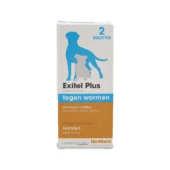 No Worm Exitel Plus Hund -Haustier Lieferungen Geschäft no worm exitel plus hond 153244 0500 none