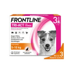 Frontline Tri-Act Gegen Zecken, Flöhe Und Fliegende Insekten Für Hunde -Haustier Lieferungen Geschäft prod 13057 183526 0500 none