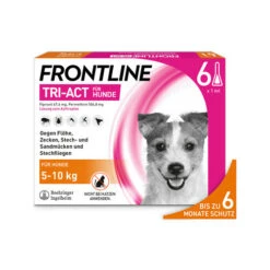 Frontline Tri-Act Gegen Zecken, Flöhe Und Fliegende Insekten Für Hunde -Haustier Lieferungen Geschäft prod 13057 183529 0500 none
