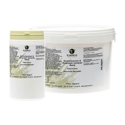 Groene Os Multivitamine Und Mineralen Complex (Multivitamine & Mineralien) - Pferd/Pony
