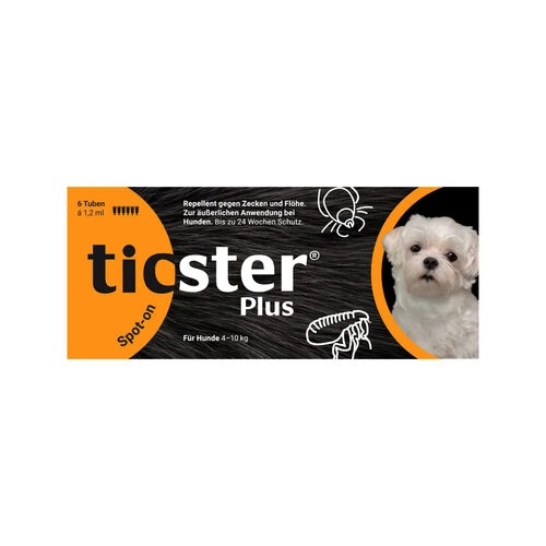 Ticster Plus Spot-on Hund 4-10 Kg 1 Ticster Plus Spot-on Hund 4-10 Kg
