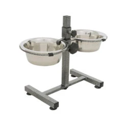 Trixie Hundebar Mit Edelstahl-Futternäpfen 7 Trixie Hundebar Mit Edelstahl-Futternäpfen -Haustier Lieferungen Geschäft trixie voerstandaard rvs 191053 0500 none