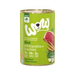 WOW! Hundefutter Adult - Dose -Haustier Lieferungen Geschäft wow adult hondenvoer blik 208520 0500 none