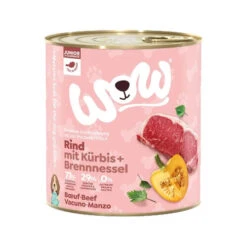WOW! Junior Hundefutter - Dose -Haustier Lieferungen Geschäft wow junior hondenvoer blik 208568 0500 none